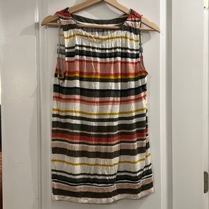 Like new Loft sleeveless striped tank size S